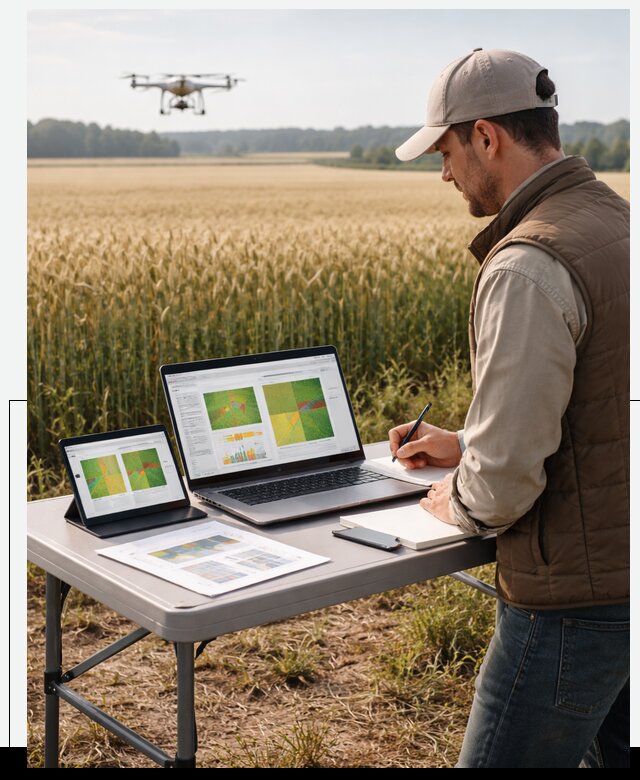 Система AI прогнозирования урожайности для точных агрономий в Печоре