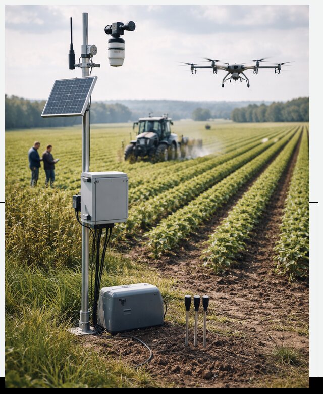 Разработка IoT мониторинга полей в Печоре от 8655 р. | АвикейПчр